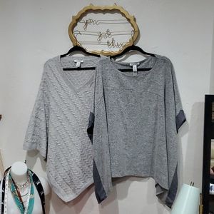 2 WHBM Shawl Sweaters